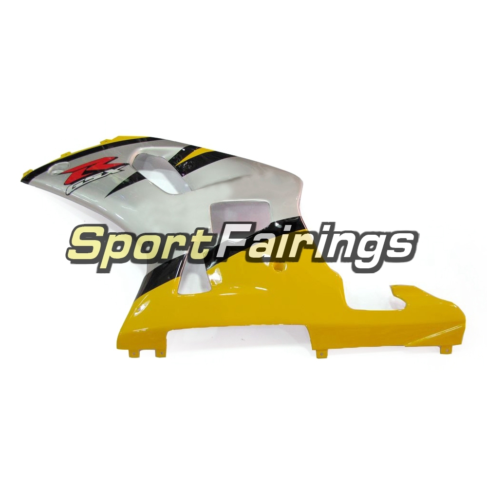 Fairing Kit Fit For Suzuki GSXR600 750 2000 - 2003 -Silver Yellow