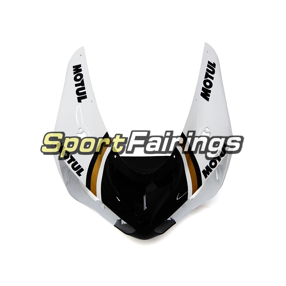 Fairing Kit Fit For Kawasaki ZX6R 2005-2006- Lucky Strike White Black