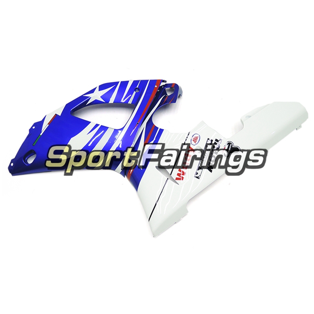 Fairing Kit Fit For Yamaha YZF R1 1998 1999 -White Blue
