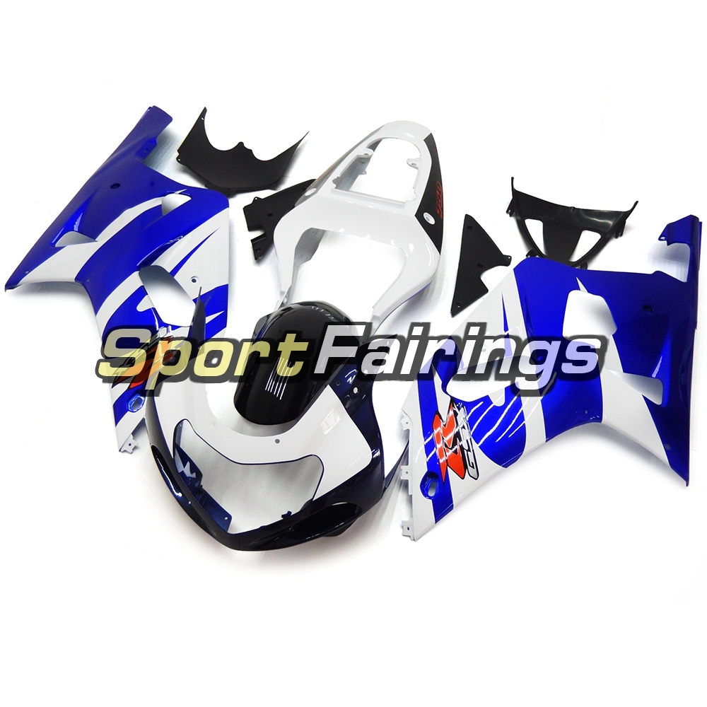Fairing Kit Fit For Suzuki GSXR600 750 2000 - 2003 -Blue White