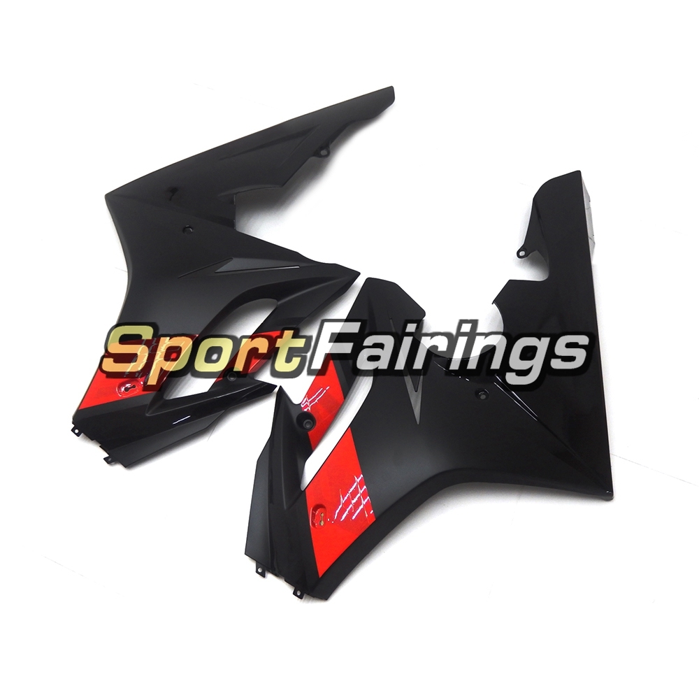 Fairing Kit Fit For Daytona675 2009 - 2012 -Matte Black Red
