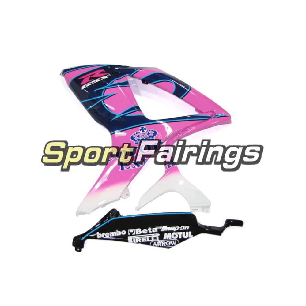 Fairing Kit Fit For Suzuki GSXR600 750 2006 - 2007 - Pink Blue