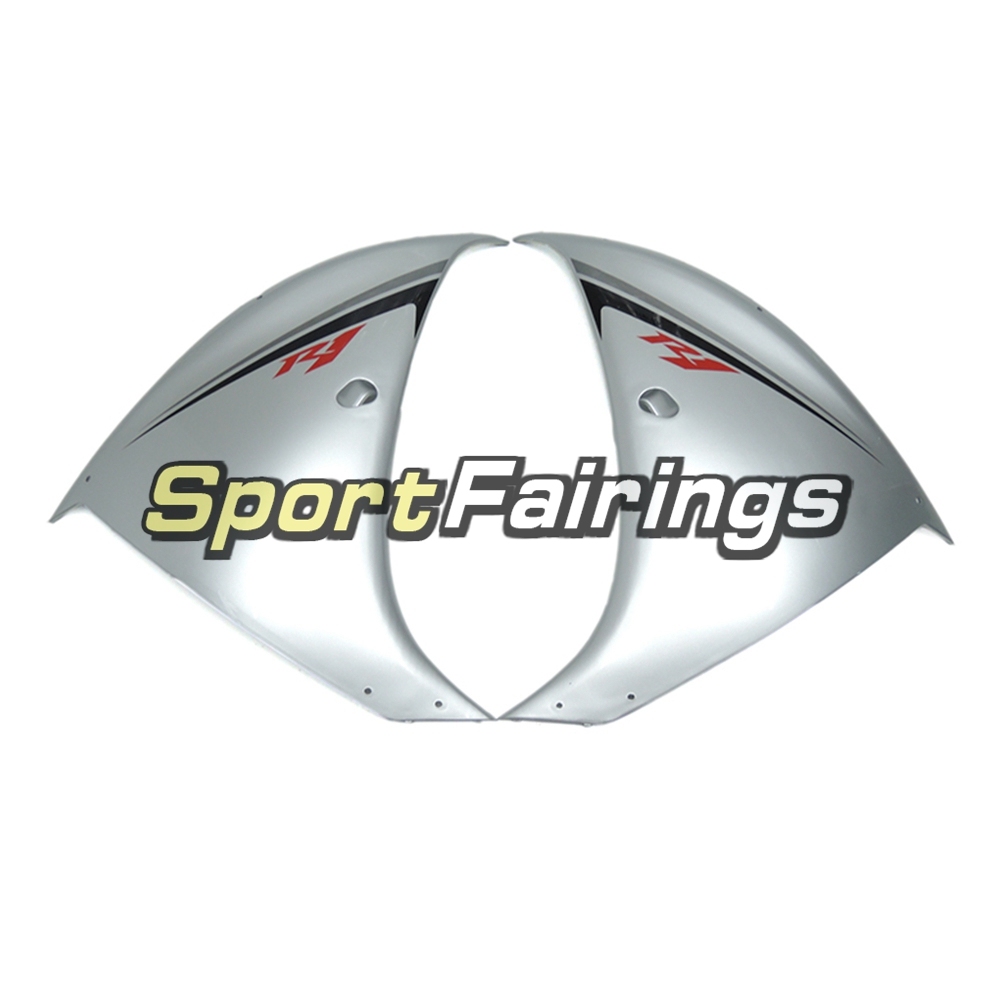 Fairing Kit Fit For Yamaha YZF R1 2009 - 2011 -Silver White