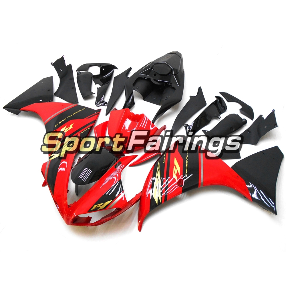 Fairing Kit Fit For Yamaha YZF R1 2009 - 2011 -Red Black
