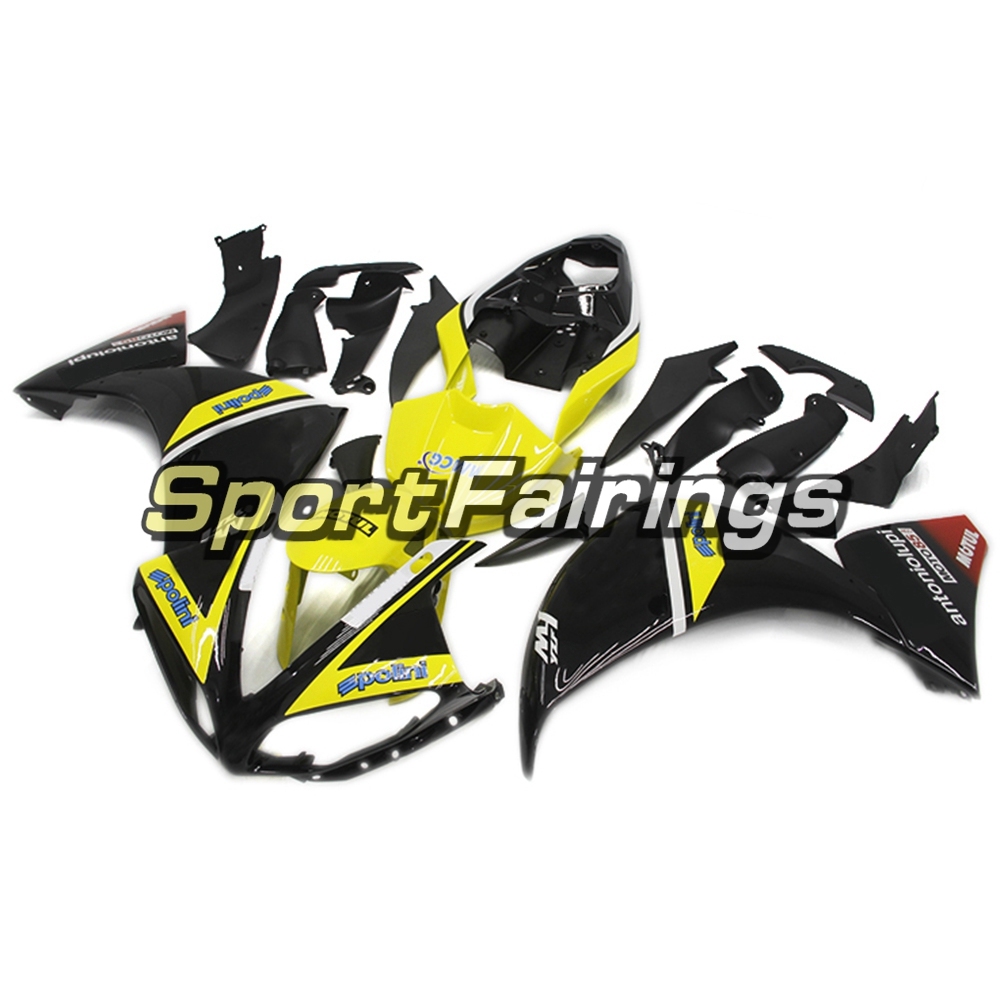 Fairing Kit Fit For Yamaha YZF R1 2009 - 2011 -Yellow Black