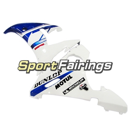 Fairing Kit Fit For Yamaha YZF R6 2005 -  Blue White
