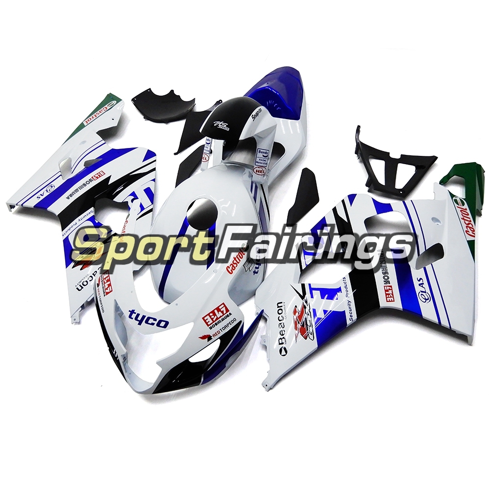 Fairing Kit Fit For Suzuki GSXR600 750 2004 - 2005 - White Black Blue