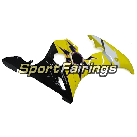Fairing Kit Fit For Yamaha YZF R6 2005 -  Yellow Black