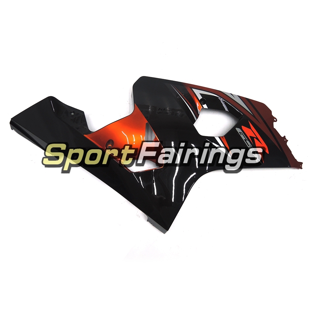 Fairing Kit Fit For Suzuki GSXR600 750 2004 - 2005 - Black Orange