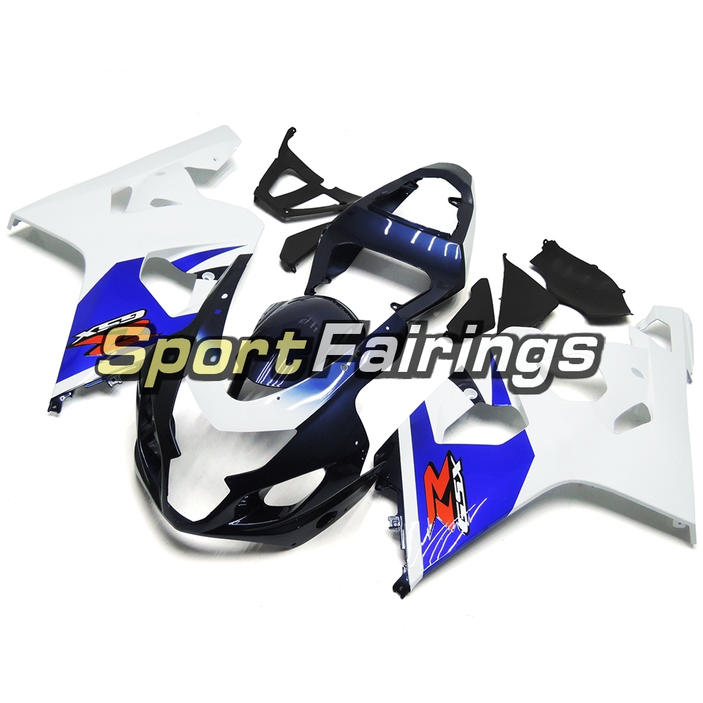 Fairing Kit Fit For Suzuki GSXR600 750 2004 - 2005 - Blue White