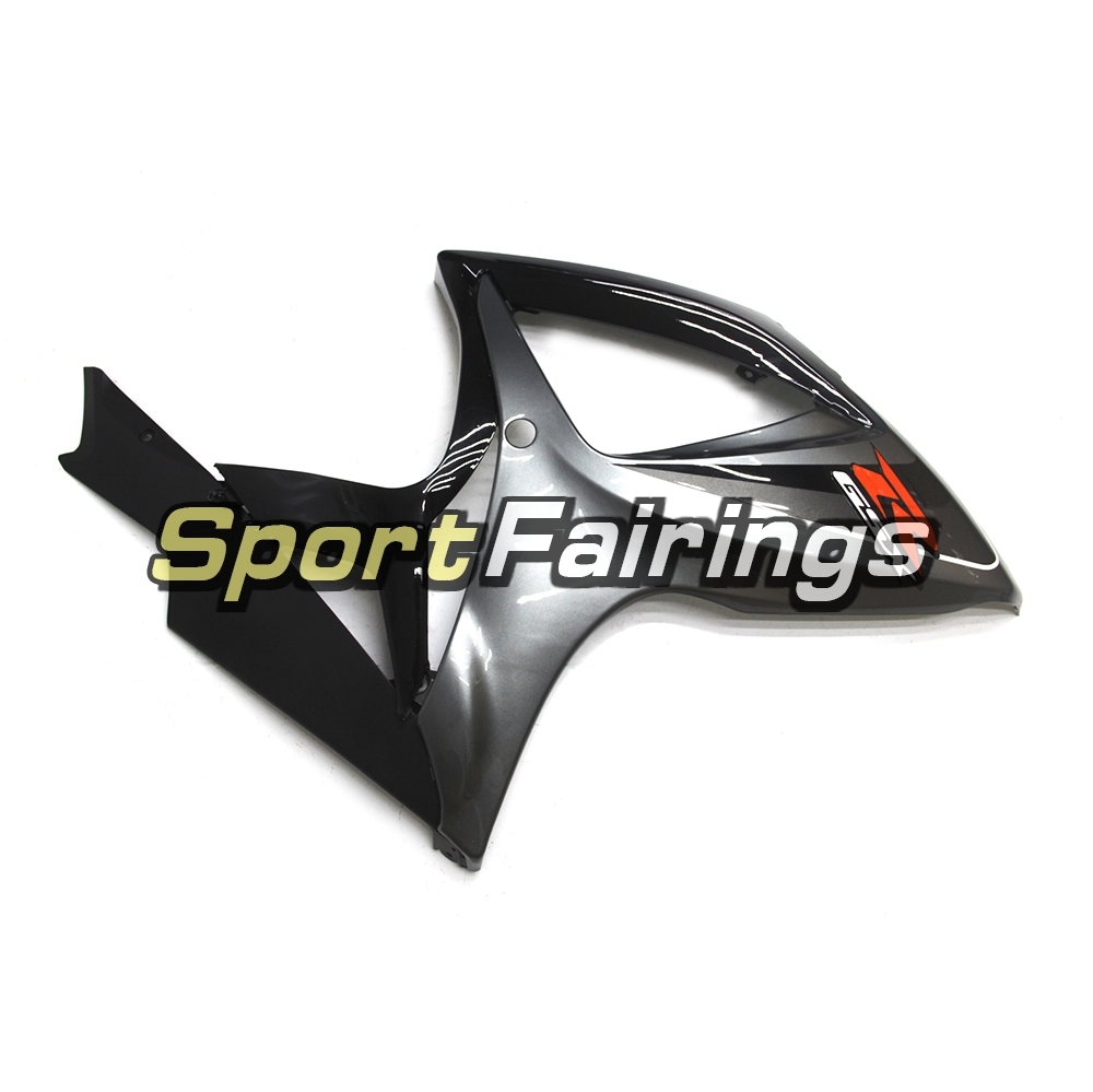 Fairing Kit Fit For Suzuki GSXR600 750 2006 - 2007 - Matte Grey Black