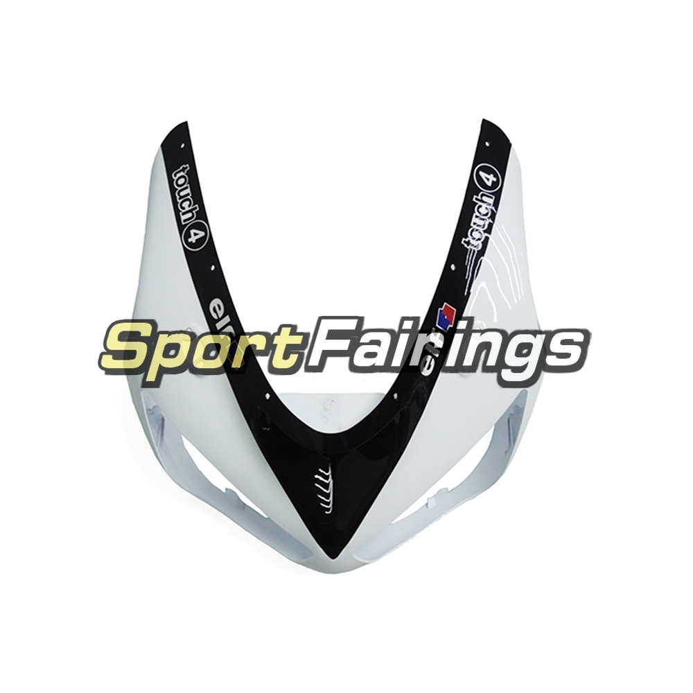 Fairing Kit Fit For Kawasaki ZX6R 2005 - 2006 - Pearl White Black