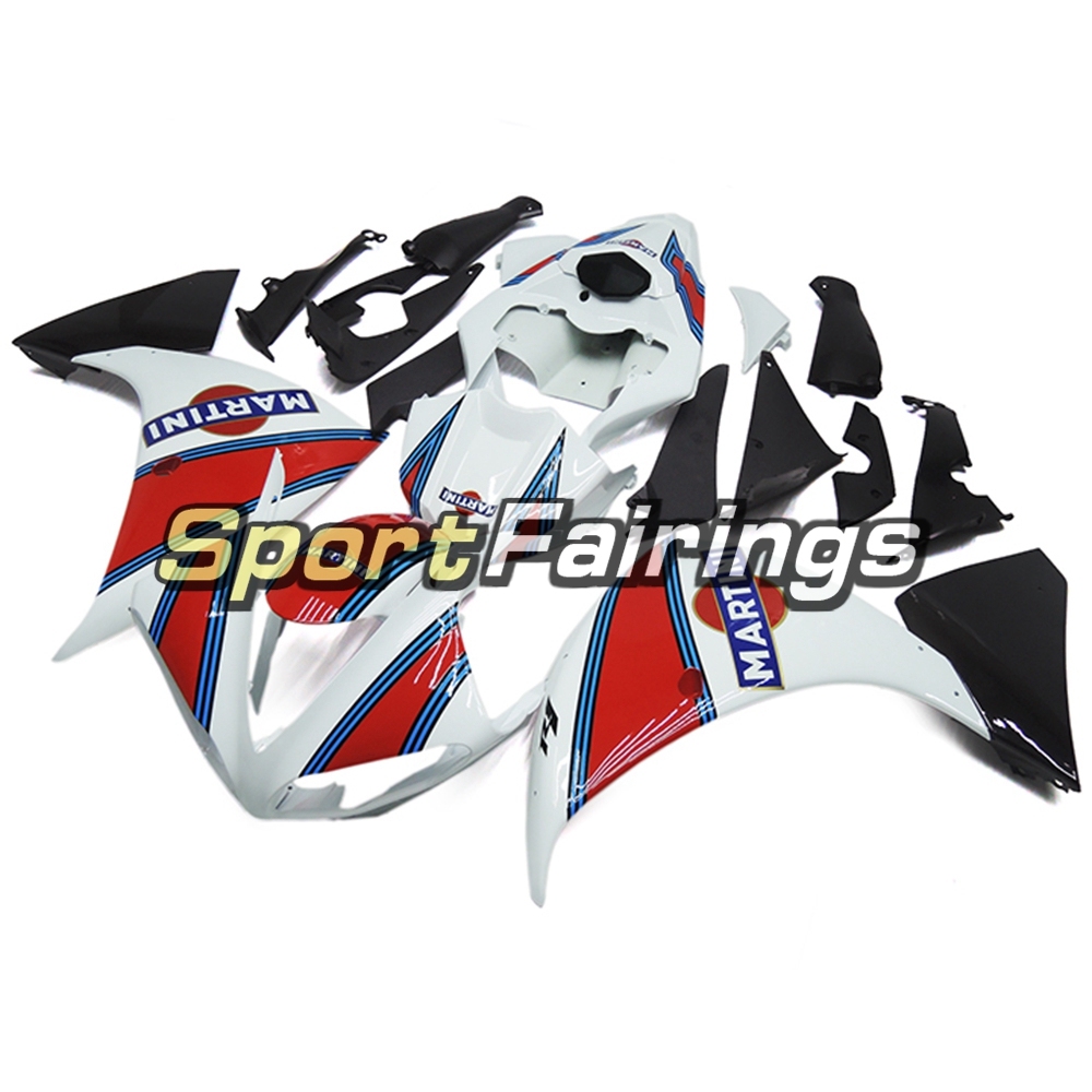 Fairing Kit Fit For Yamaha YZF R1 2009 - 2011 -White Red