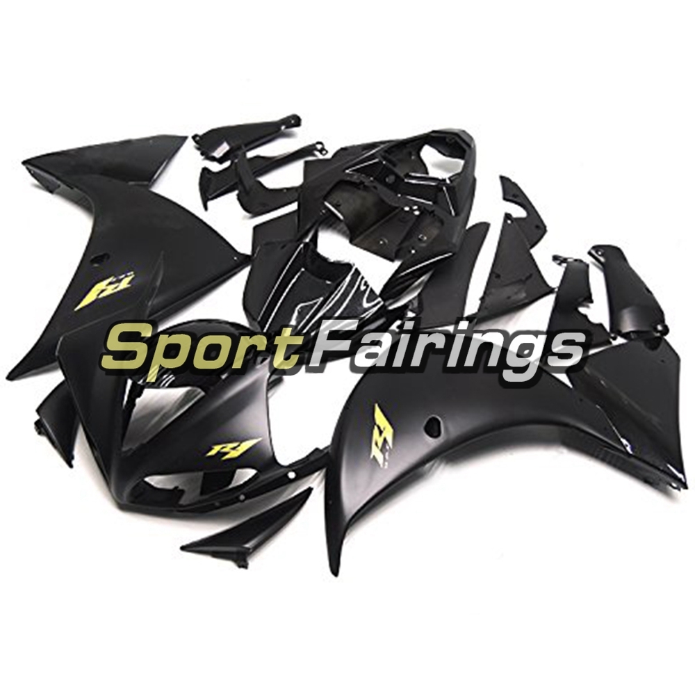 Fairing Kit Fit For Yamaha YZF R1 2009 - 2011 -Flat Black