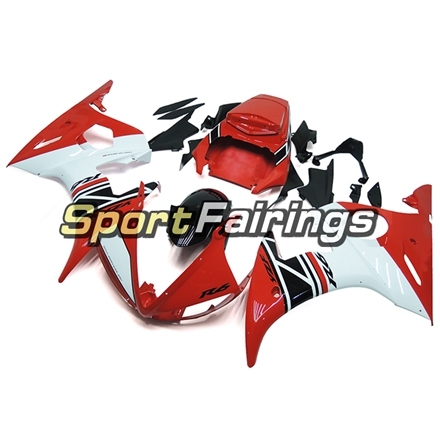Fairing Kit Fit For Yamaha YZF R6 2005 -  Red Black