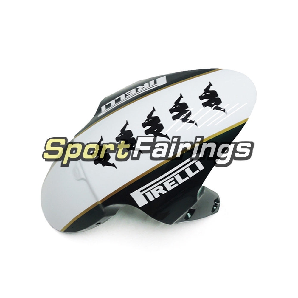 Fairing Kit Fit For Daytona675 2009 - 2012 -Parkin BE1 Racing Black White
