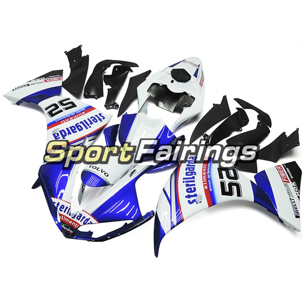 Fairing Kit Fit For Yamaha YZF R1 2009 - 2011 -White Blue