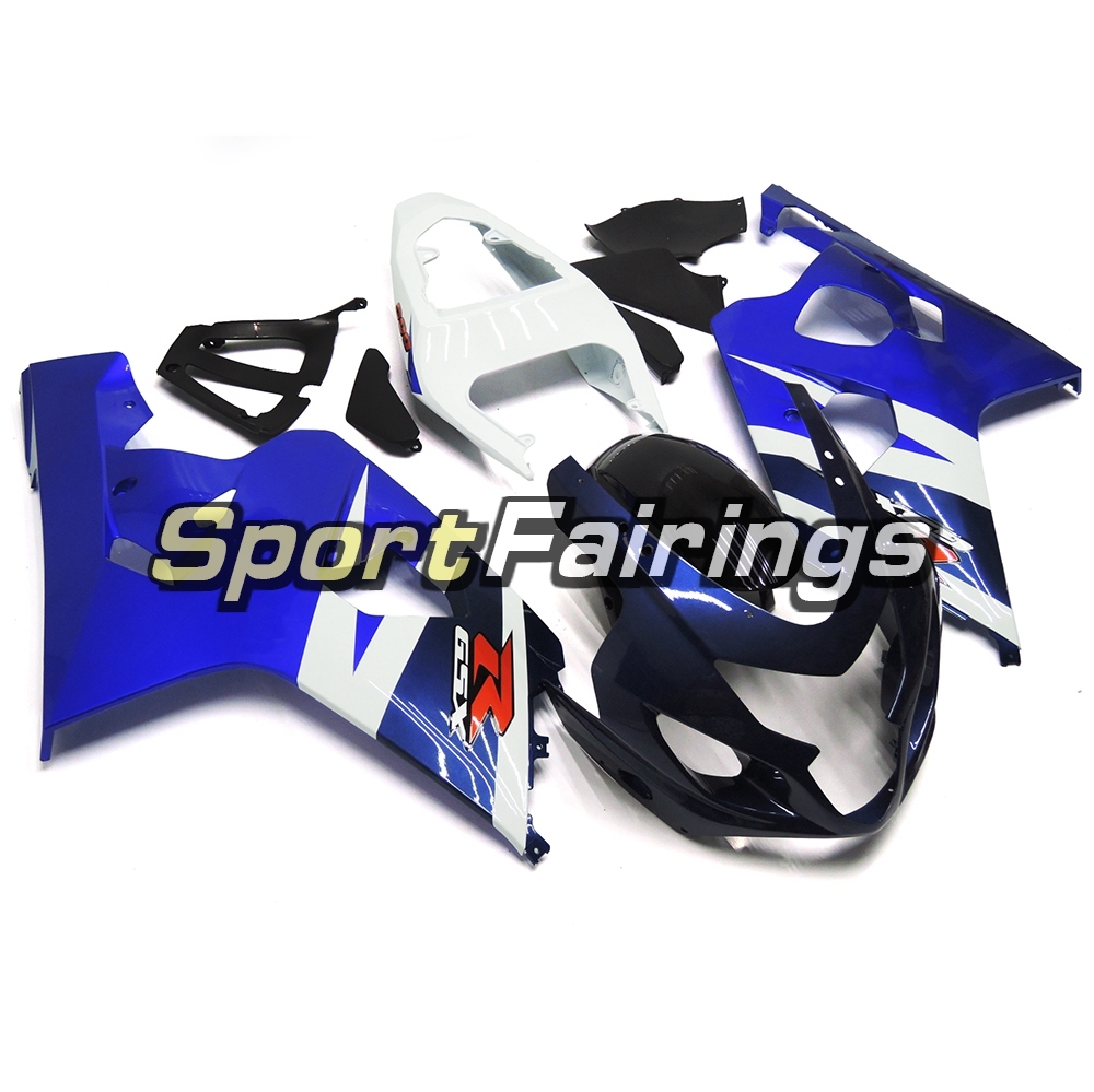 Fairing Kit Fit For Suzuki GSXR600 750 2004 - 2005 - Blue White Black
