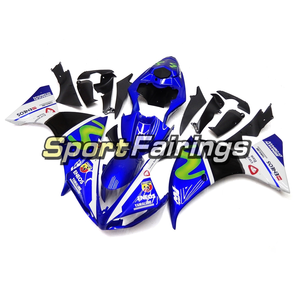 Fairing Kit Fit For Yamaha YZF R1 2009 - 2011 -Blue White