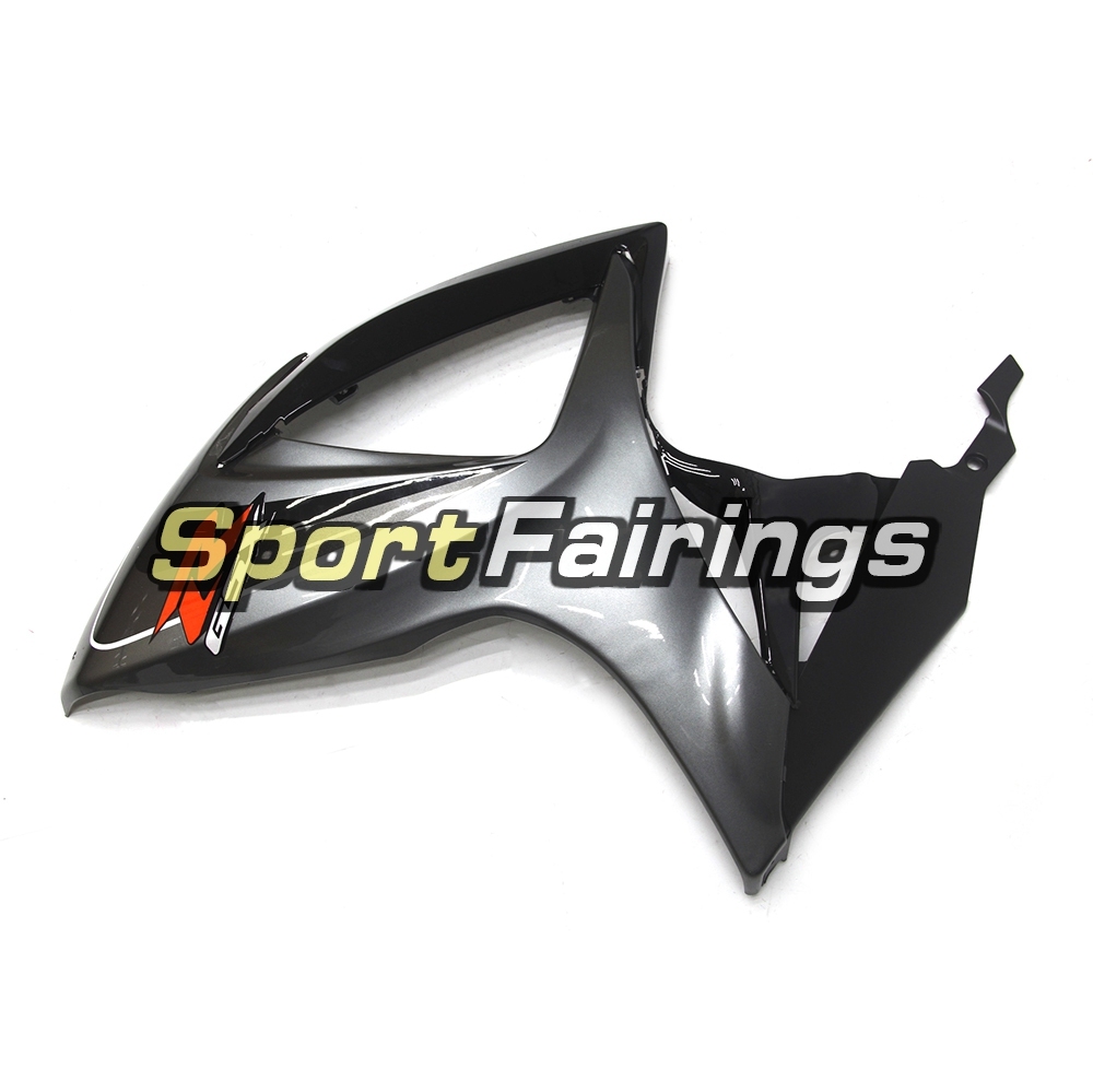 Fairing Kit Fit For Suzuki GSXR600 750 2006 - 2007 - Matte Grey Black