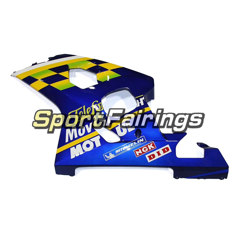 Fairing Kit Fit For Suzuki GSXR600 750 2004 - 2005 - Blue Yellow