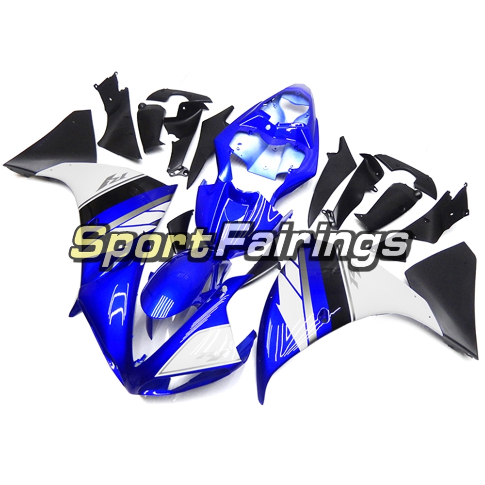 Fairing Kit Fit For Yamaha YZF R1 2009 - 2011 - Blue White