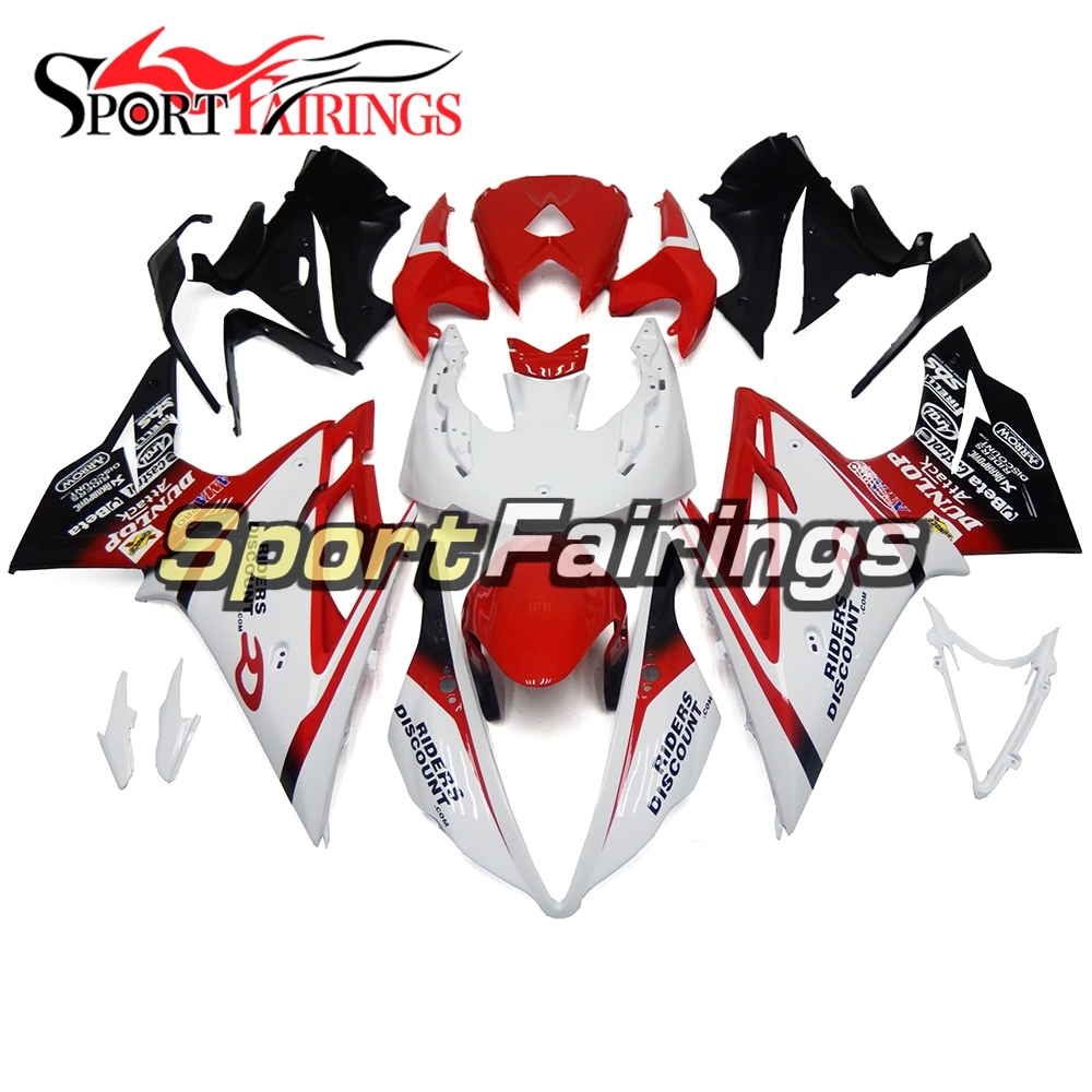 Fairing Kit Fit For Daytona675 2013 - 2016 -White Red