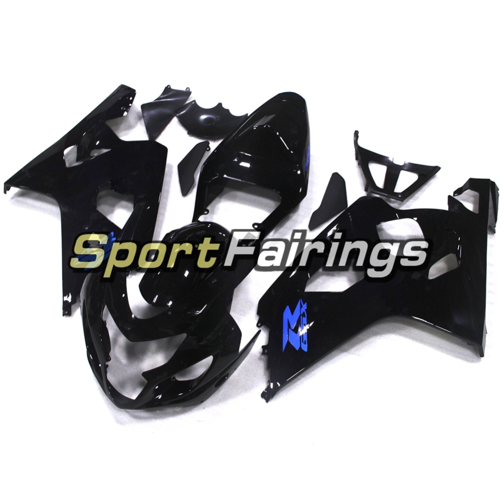 Fairing Kit Fit For Suzuki GSXR600 750 2004 - 2005 - Black Blue