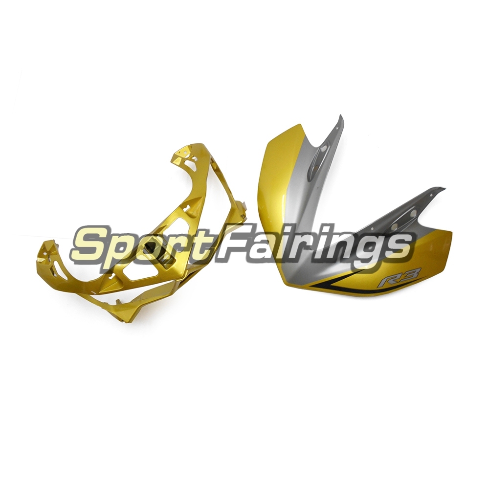Fairing Kit Fit For Yamaha YZF R25 R3 2014 - 2018 - Yellow Silver
