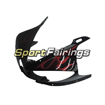 Fairing Kit Fit For Yamaha YZF R6 2005 -  Black Red Flames