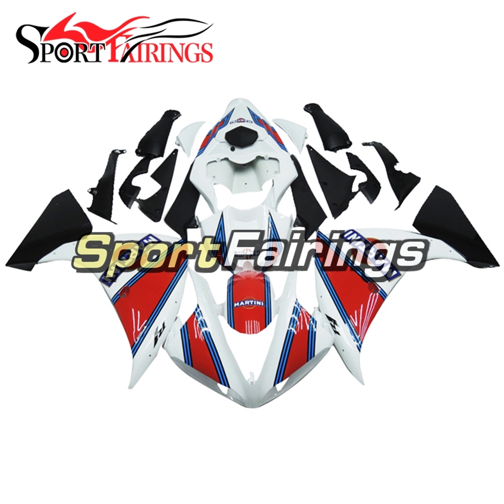Fairing Kit Fit For Yamaha YZF R1 2009 - 2011 -White Red