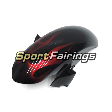 Fairing Kit Fit For Yamaha YZF R6 2005 -  Black Red Flames