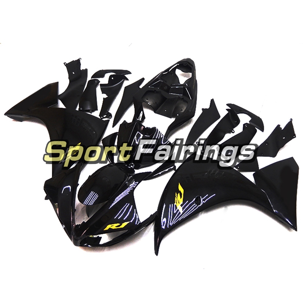 Fairing Kit Fit For Yamaha YZF R1 2009 - 2011 -Gloss Black