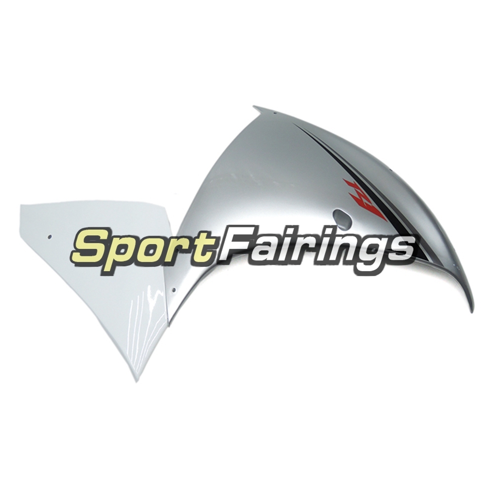 Fairing Kit Fit For Yamaha YZF R1 2009 - 2011 -Silver White