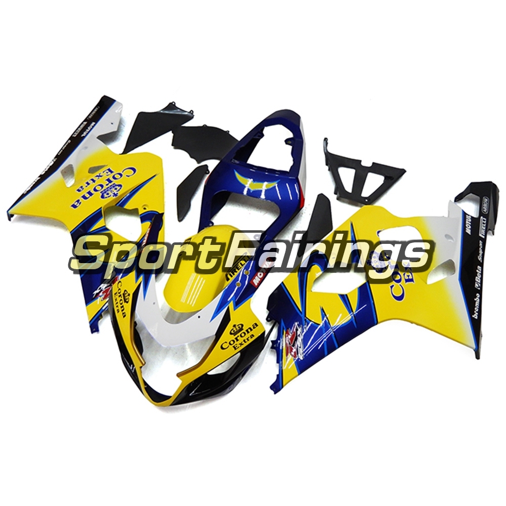 Fairing Kit Fit For Suzuki GSXR600 750 2004 - 2005 - Yellow