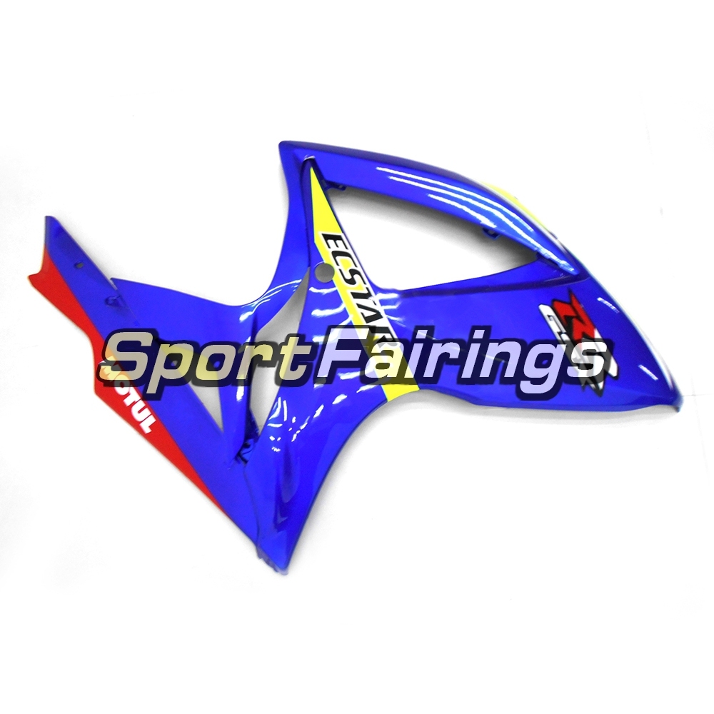 Fairing Kit Fit For Suzuki GSXR600 750 2006 - 2007 - Blue Yellow