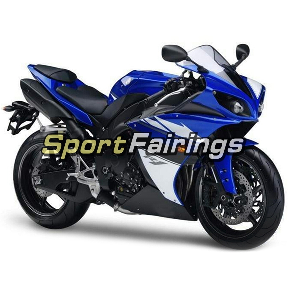 Fairing Kit Fit For Yamaha YZF R1 2009 - 2011 - Blue White