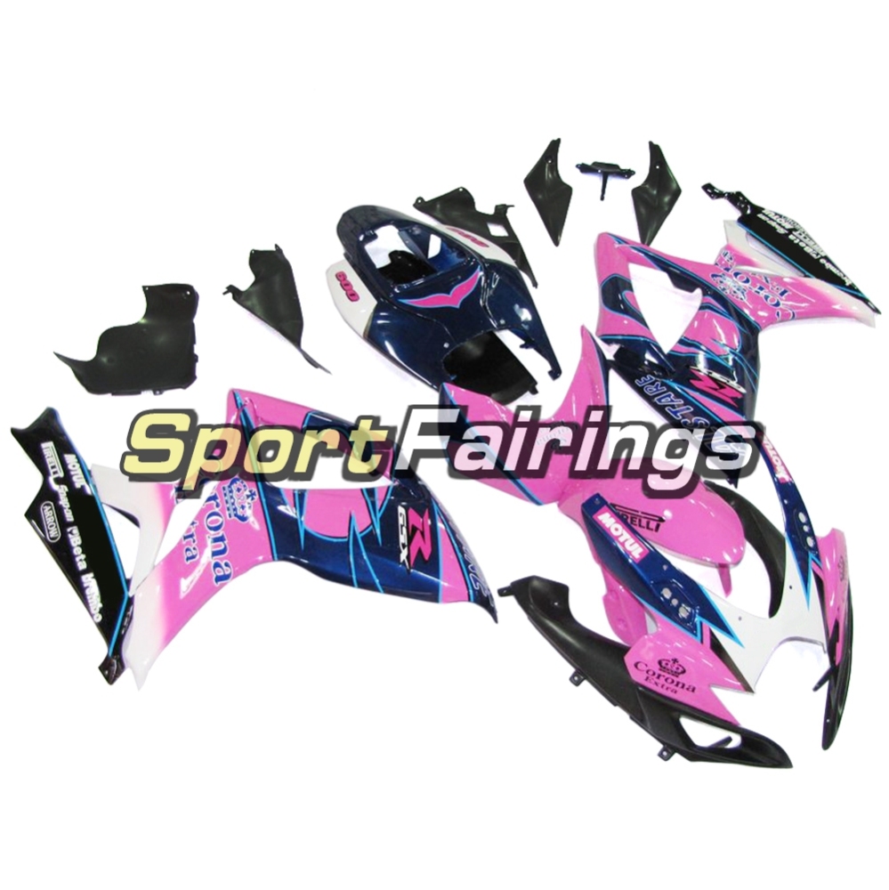 Fairing Kit Fit For Suzuki GSXR600 750 2006 - 2007 - Pink Blue