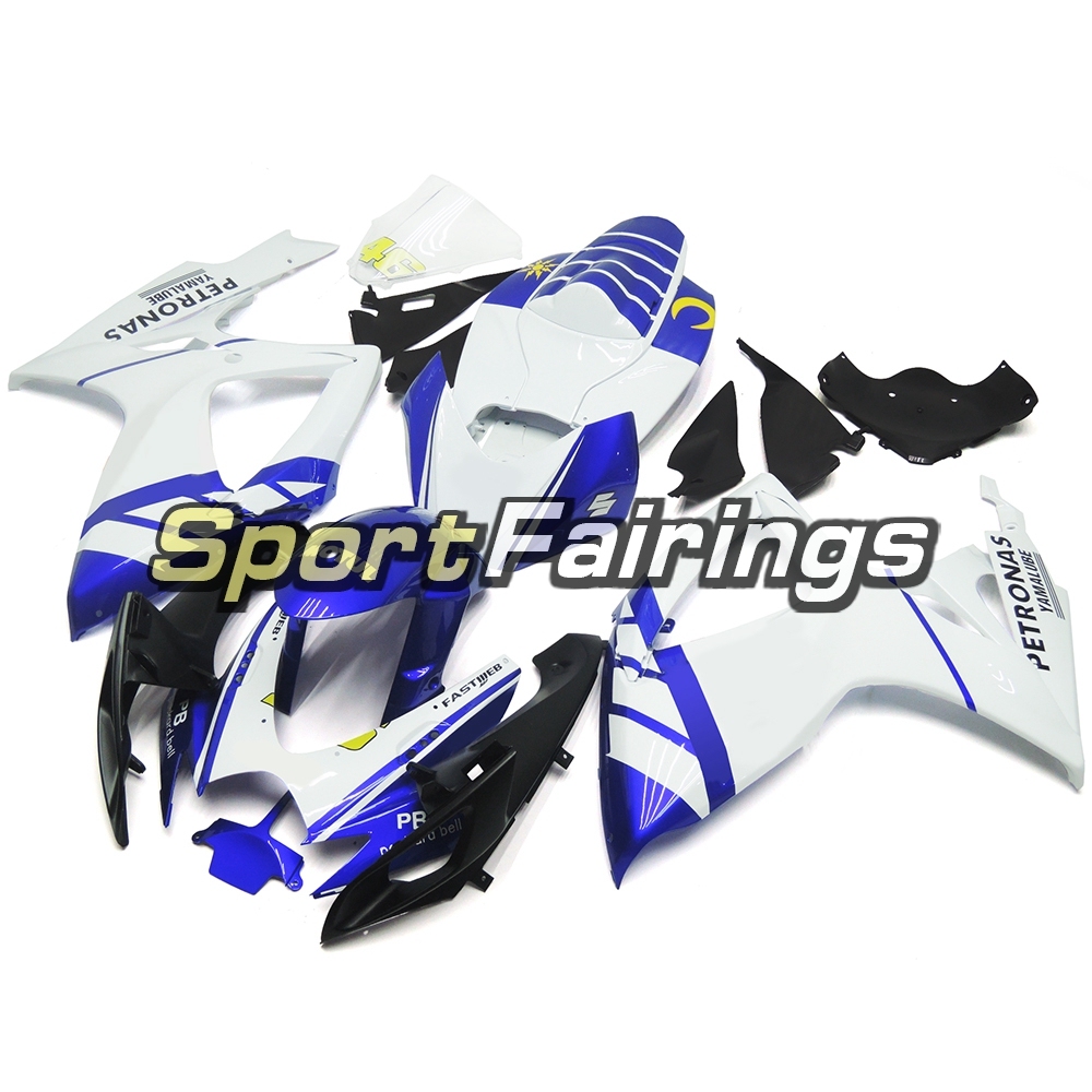 Fairing Kit Fit For Suzuki GSXR600 750 2006 - 2007 - Blue White