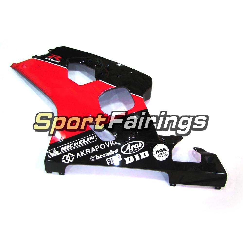 Fairing Kit Fit For Suzuki GSXR600 750 2004 - 2005 - Black Red