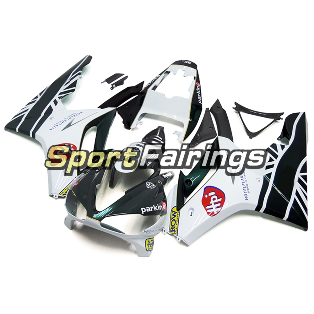 Fairing Kit Fit For Daytona675 2009 - 2012 -Parkin BE1 Racing Black White