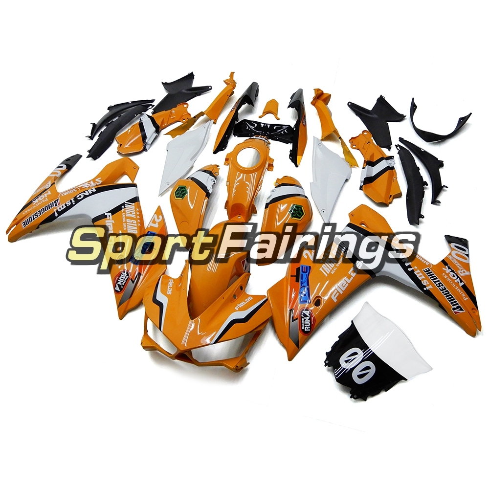 Fairing Kit Fit For Yamaha YZF R25 R3 2014 - 2018 - Orange White