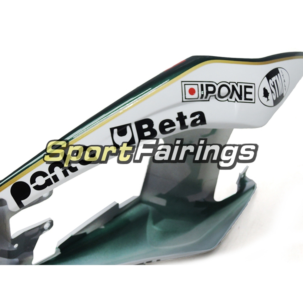 Fairing Kit Fit For Daytona675 2009 - 2012 -Parkin BE1 Racing Black White