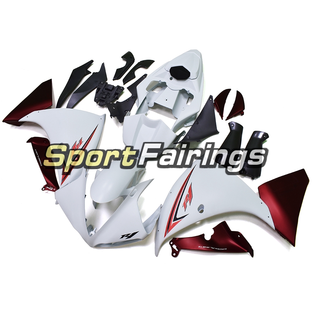 Fairing Kit Fit For Yamaha YZF R1 2009 - 2011 -White Red