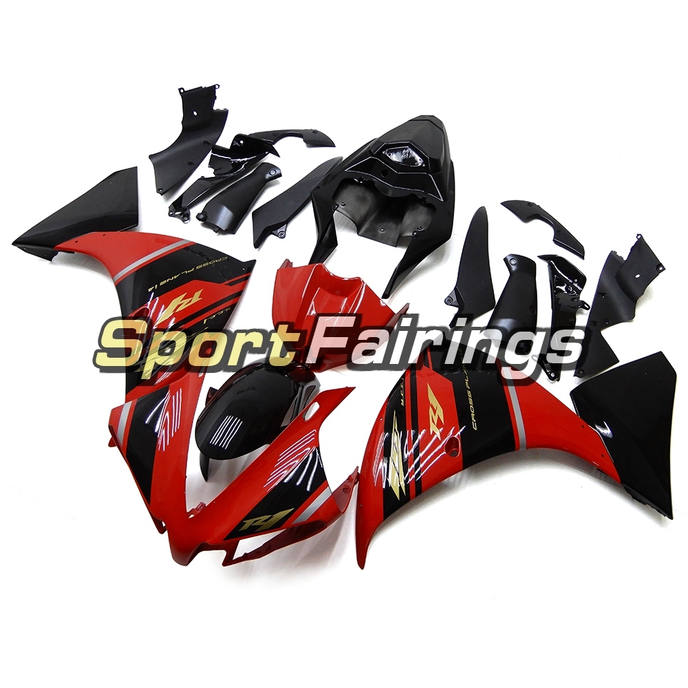 Fairing Kit Fit For Yamaha YZF R1 2012 - 2014 - Red Black