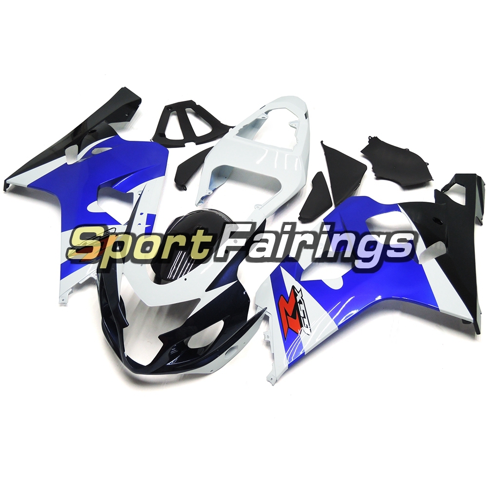 Fairing Kit Fit For Suzuki GSXR600 750 2004 - 2005 - Blue White Black