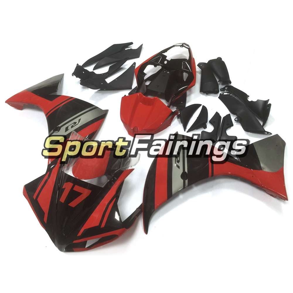 Fairing Kit Fit For Yamaha YZF R1 2009 - 2011 -Red Black