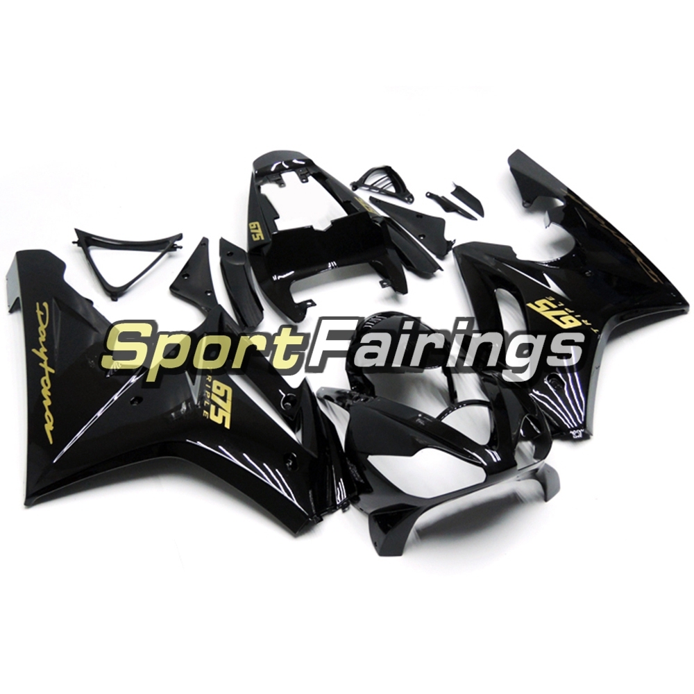 Fairing Kit Fit For Daytona675 2006 - 2008 -Gloss Black
