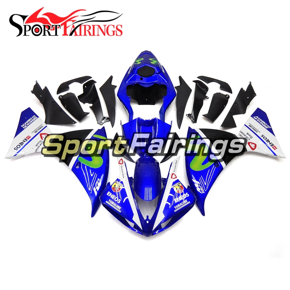 Fairing Kit Fit For Yamaha YZF R1 2009 - 2011 -Blue White