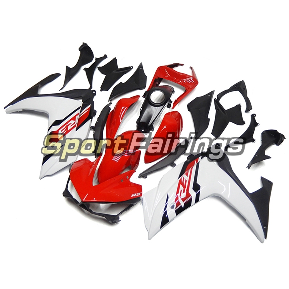 Fairing Kit Fit For Yamaha YZF R25 R3 2014 - 2018 - Red White